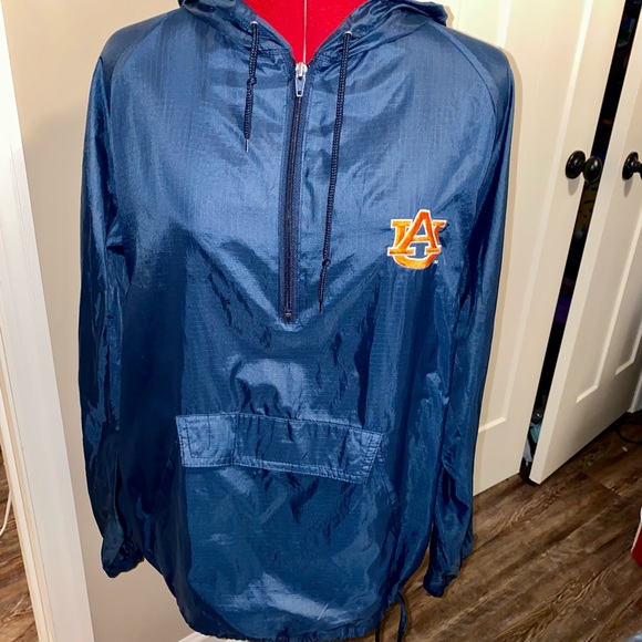 Wind Breaker Jacket Half Zip Hoodie 